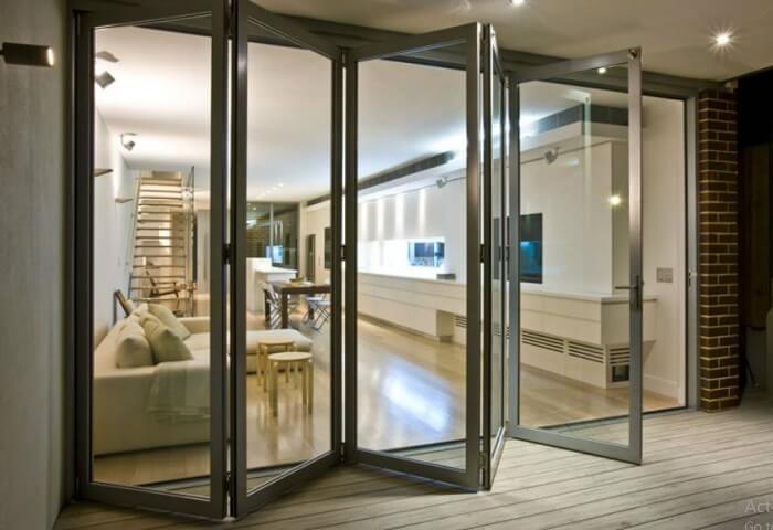 Cửa nhôm Việt Pháp không chiếm nhiều diện tích